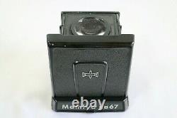 Mamiya RB67 professional S camera Body with120 Film Back. From JAPAN