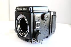 Mamiya RZ67 Medium Format Film Camera withTwo lens. Winder. Polaroid back. From JAPAN