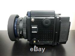 Mamiya RZ67 Medium Format SLR Film Camera with 110mm f/2.8 Lens + 2 120 Film Backs