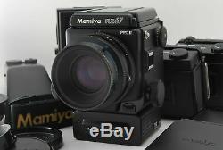 Mamiya RZ67 PRO II Bundle w 110mm Lens, AE Finder II, x2 120 Backs, Winder, Pola