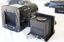 Mamiya RZ67 Pro, 110mm & 180mm Sekor, 2x 120 backs, Polaroid, winder, cable