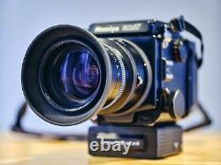 Mamiya RZ67 Pro 6x7 Camera + 65mm F4 L-A Lens Floating Element + 120 Film Back