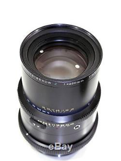 Mamiya RZ67 Pro Camera Complete Kit 3 Lenses, 2 Film Backs, Extension, Grip