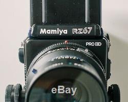 Mamiya RZ67 Pro IID 6x7 Medium Format Camera + 90mm Sekor Lens + Polaroid Back