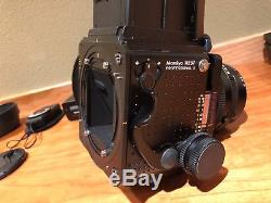Mamiya RZ67 Pro II + 110mm Lens + 2 Backs + L Grip + Remote + Winder All Mint