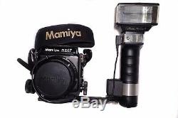 Mamiya RZ67 Pro II + 110mm Lens + Polaroid Back (NEAR MINT)