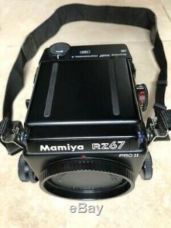 Mamiya RZ67 Pro II 110mm lens + 180 lens + ae viewfinder + polaroid back