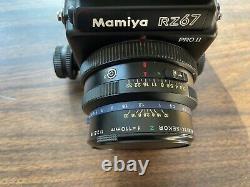Mamiya RZ67 Pro II Medium Format Camera with SEKOR Z 90mm F3.5 120 Film Back