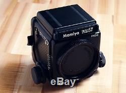 Mamiya RZ67 Pro II, Sekor Z 150mm f3.5 Lens, 120 Back, WL-Finder, Polaroid Back