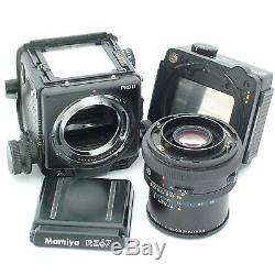 Mamiya RZ67 Pro II / WLF / 90mm f3,5 W / Pro II 120 Back, excellent + condition