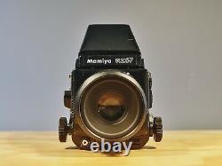 Mamiya RZ67 Pro Medium Format Camera AE Finder + 127mm +120 Film Back + Polaroid