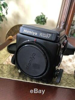 Mamiya RZ67 Pro Sekor Z 50mm F145 W. 120 film back Plus Accessories