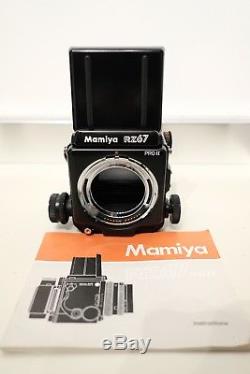 Mamiya RZ67 Pro ll, with Sekor 90mm and 150mm F3.5 lenses, + two 120 film backs