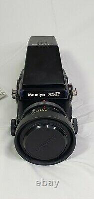 Mamiya RZ67 Professional with Z 110mm F/2.8, PD Prism Finder+120 Film Back