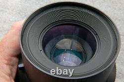 Mamiya RZ67 pro with 90mm 3.5 Sekor Z lens, Prism Finder and 120 Film Back