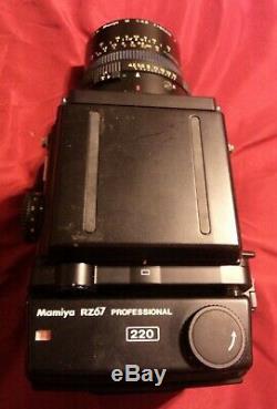 Mamiya RZ 67 Professional Medium Format Camera, 14.5 50mm lens, 220 Film Back