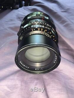 Mamiya Rb67 6x7 with 90mm lens, 180mm lens, Rare Grip, and two 120 backs