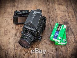 Mamiya Rb67 Medium Format Film Camera With 6x7 & 6x8 Backs And Fuji Provia Film