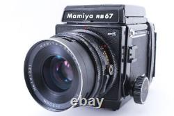 Mamiya Rb67 Pro Sekor 90Mm F/3.8 Lens 120 Film Back Medium Format Camera