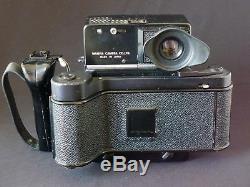 Mamiya Universal Polaroid Camera with100mm f/3.5 Lens, Roll Film Back, Refurbished