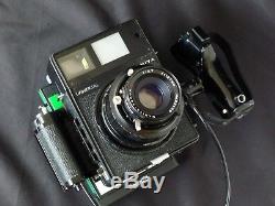 Mamiya Universal Polaroid camera with127mm Lens, Roll Film Back, Refurbished, Nice