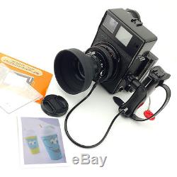 Mamiya Universal Press Film Camera 100mm f/3.5 lens Polaroid back Fuji fp-100c