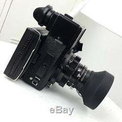 Mamiya Universal Press Film Camera 100mm f/3.5 lens Polaroid back Fuji fp-100c