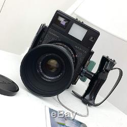 Mamiya Universal Press Film Camera 127mm f/4.7 P lens Polaroid back Fuji fp-100c