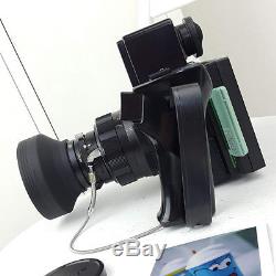 Mamiya Universal Press Film Camera 127mm f/4.7 P lens Polaroid back Fuji fp-100c
