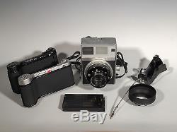 Mamiya Universal camera kit with backs lenses and winder