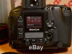 Mamiya ZD medium format digital camera + 80mm AF f2.8 + remote control back