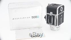 Mint HASSELBLAD 500C with 80mm f/2.8 C Lens, A12 Back-Boxed Set