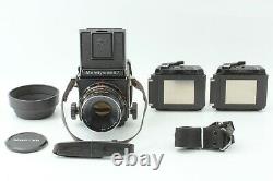 Mint! Mamiya RB67 Sekor NB 127mm f/3.8 with 2x Filmbag 120 Film Back from Japan