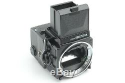 Mint Zenza Bronica ETRSi + PE 75mm f/2.8 120 Film back From Japan #0329