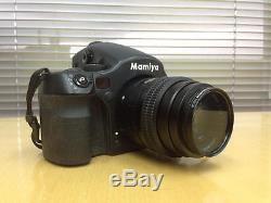Mint condition Mamiya 645 AFD II with Leaf Aptus 22 digital back and 3 lenses