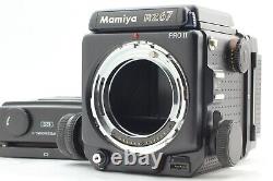 Mint with 120 Film Back x2? Mamiya RZ67 Pro II Medium Format Camera Body Japan