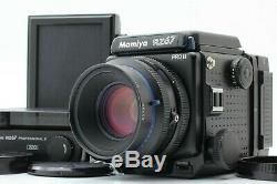 NEAR MINT+3 Mamiya RZ67 Pro II Sekor Z 110mm F/2.8 W + 120 220 Film Back JAPAN