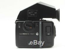 NEAR MINT Bronica SQ-Ai with PS 80mm F/2.8 + AE Finder 120 Back From Japan #1529