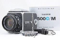 NEAR MINT- HASSELBLAD 500CM C/M Planar 80mm f/2.8 Lens A12 II Back JAPAN