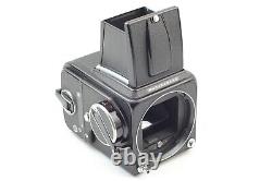 NEAR MINT Hasselblad 500CM C/M Black + A12 Type II Film Back Cap From Japan