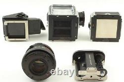 NEAR MINT Hasselblad 503CX + PME5 + CF 80mm f2.8 + A12 Type III From Japan