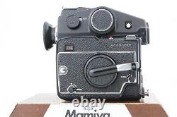 NEAR MINT MAMIYA M645 1000S AE Finder 120 Film Back + Sekor C 55mm f/2.8 N
