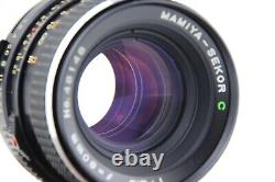NEAR MINT- MAMIYA M645 + Waist Level Finder + SEKOR C 80mm f/2.8 120 Back JPN