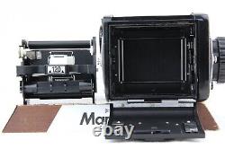 NEAR MINT- MAMIYA M645 + Waist Level Finder + SEKOR C 80mm f/2.8 120 Back JPN