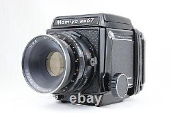 NEAR MINT? MAMIYA RB67 Pro + SEKOR 127mm f/3.8 + 120 Film Back from JAPAN