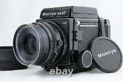 NEAR MINT MAMIYA RB67 Pro S + SEKOR C 90mm f/3.8 + 120Film Back from JAPAN