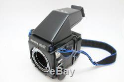 NEAR MINT MAMIYA RZ67 Pro AE Prism Finder With 120 Film Back, Strap From JAPAN