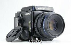 NEAR MINT- MAMIYA RZ67 Pro + SEKOR Z 127mm f/3.8 120 Film Back from JAPAN