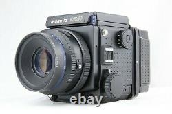 NEAR MINT- MAMIYA RZ67 Pro + SEKOR Z 127mm f/3.8 120 Film Back from JAPAN