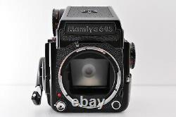 NEAR MINT! Mamiya 645 1000S with 120 Film Back Medium format SLR From JAPAN